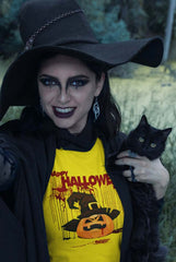 camiseta halloween mujer