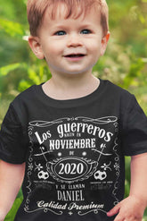 Camiseta de niño personalizable