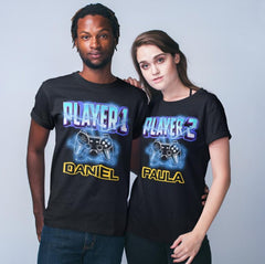 Camiseta personalizada para parejas