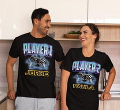Camiseta personalizada para parejas