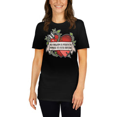 Valentine's Day tattoo T-shirt - Valentine's Day. customizable. Mod.6