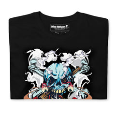 Camiseta de hooligans Cerveza, bengalas y fútbol