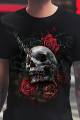 Camiseta de calaveras