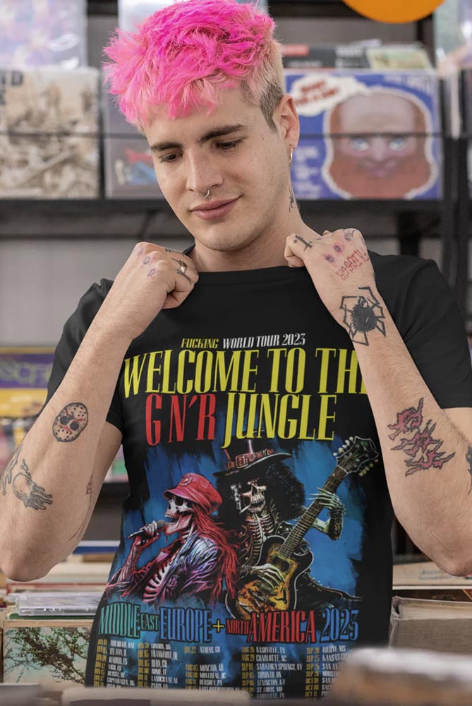 Camiseta de Guns and Roses TOUR 2023