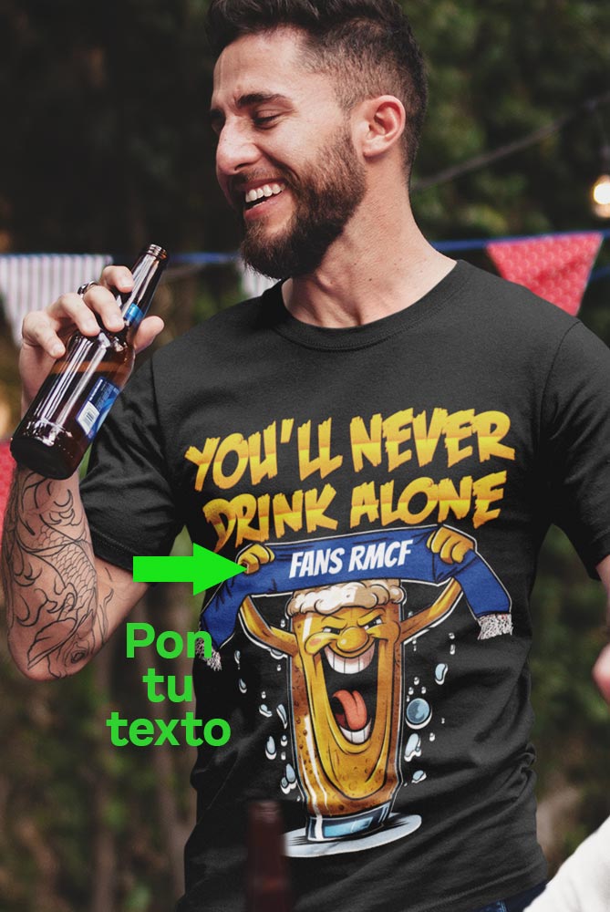 Camiseta ultras hooligans cerveza