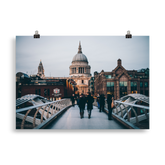 Poster Millennium Bridge London