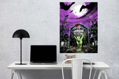 Póster heavy metal zombie