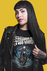 Camisetas de moteros con calaveras