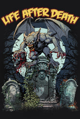 camisetas de gárgolas, camisetas góticas, camisetas heavies, camisetas de halloween