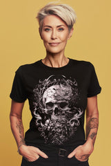 camiseta de calavera