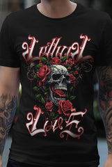 camiseta de calaveras