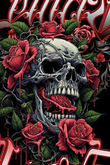 Camiseta de calaveras, camiseta de tatuaje