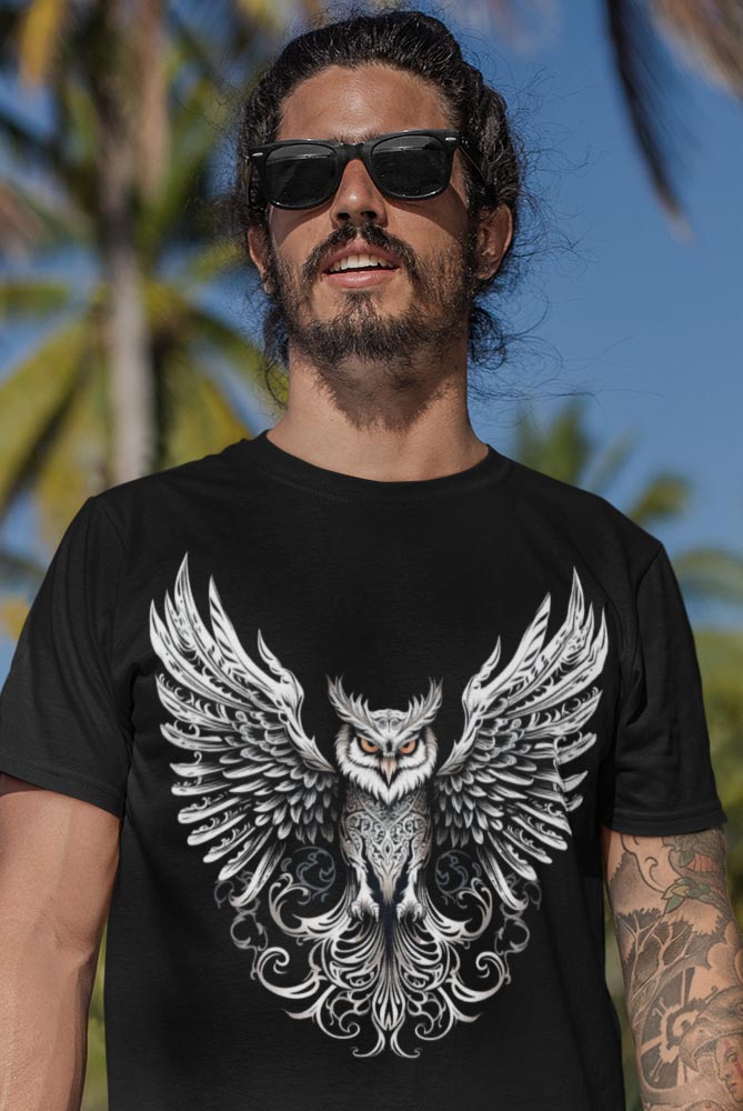 Camiseta tatuaje tribal