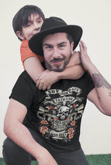 Camiseta papá tatuado