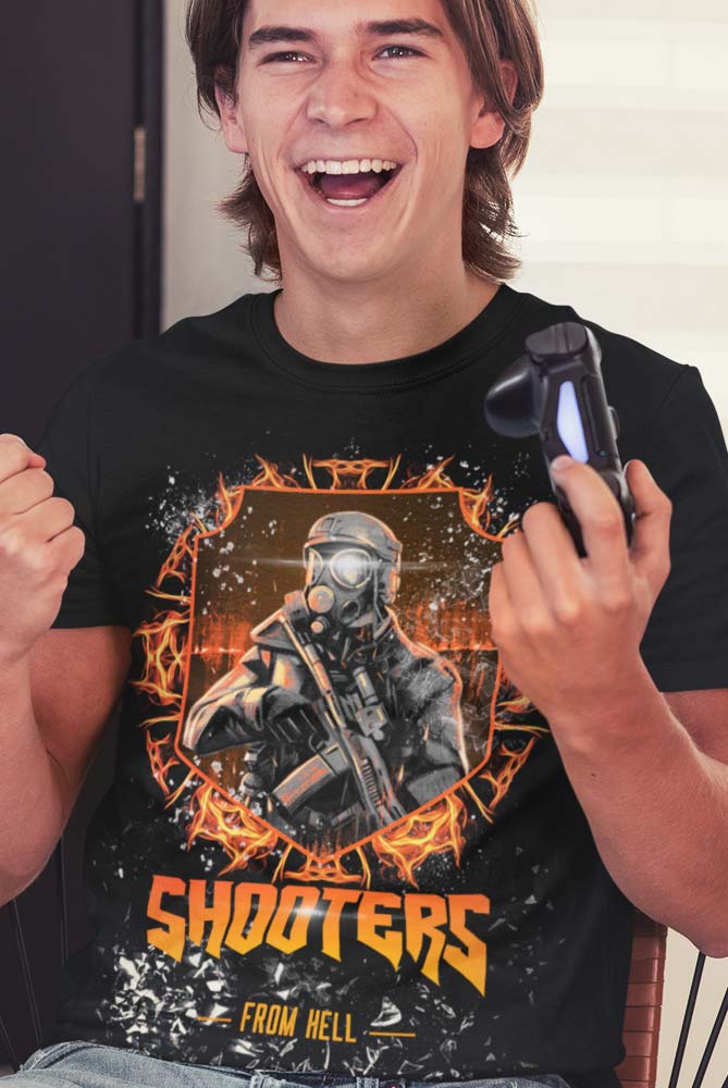 Camiseta gaming para gamers