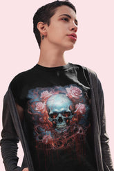 Camiseta de calaveras tatuaje