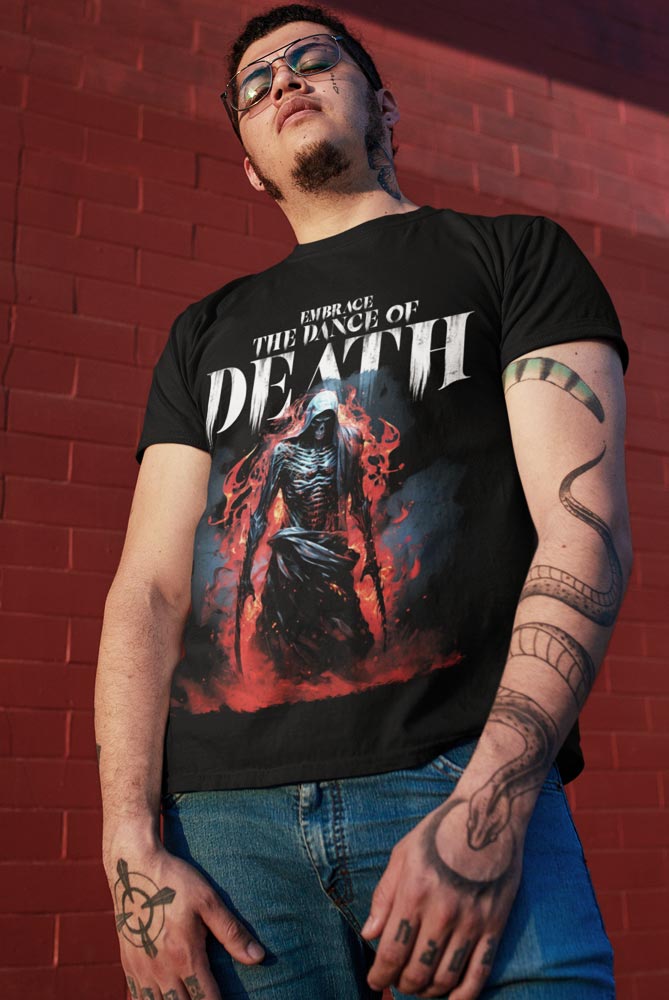 camiseta de calaveras