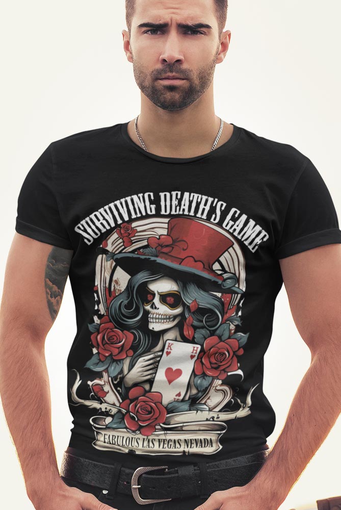 camiseta de calaveras