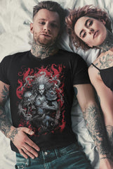 camiseta tattoo style heavy metal