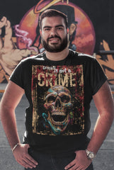 Camiseta con calavera. camisetas para grafiteros de graffiti