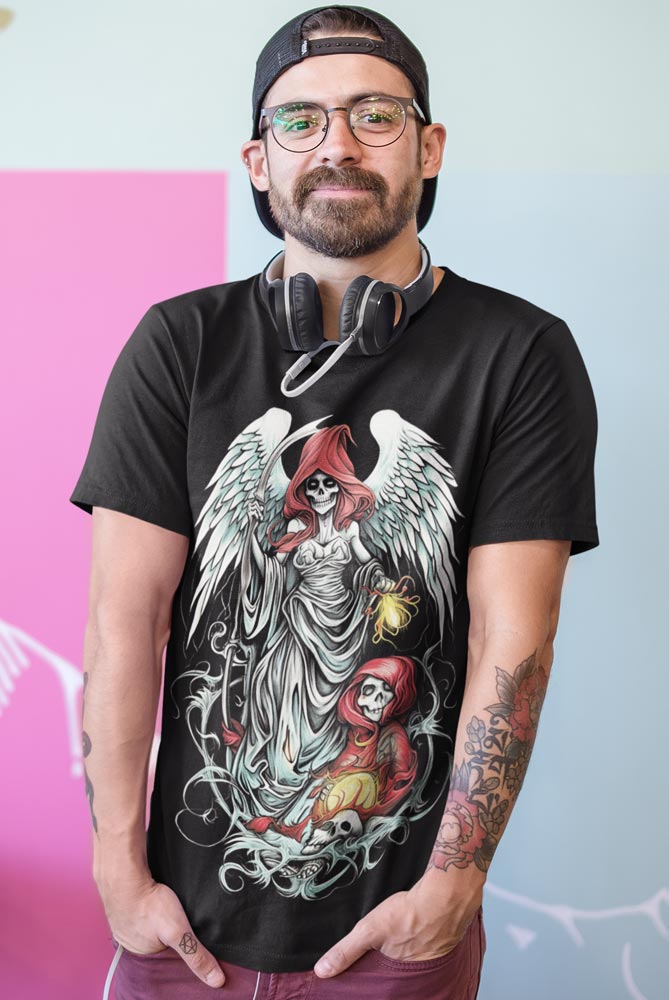 camiseta de calaveras