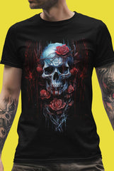 Camiseta de calaveras tatuaje