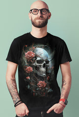 Camiseta de calaveras. Camiseta tatuaje