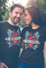 Camiseta para parejas San Valentín