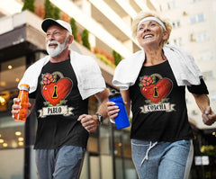 Camiseta Día de los enamorados para parejas