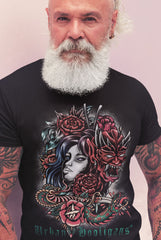 Tatuaje oni camiseta