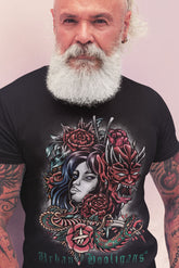 Tatuaje oni camiseta