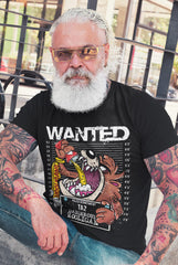 Camiseta de hooligans con el monstruo de Tasmania bebiendo cerveza al más puro estilo supporter británico. La mejor camiseta del monstruo de Tasmania