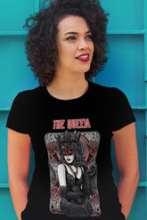 Camiseta negra de mujer