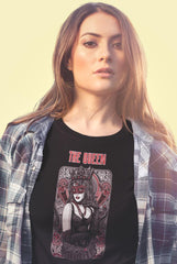 Camiseta negra de mujer