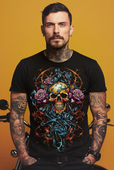 camiseta de calaveras