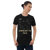 Camiseta gamers don't die para fans de los videojuegos