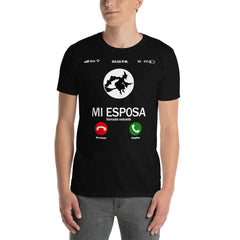 Camiseta divertida esposa bruja