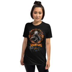 SHOOTERS FROM HELL gaming t-shirt for gamer or video player
