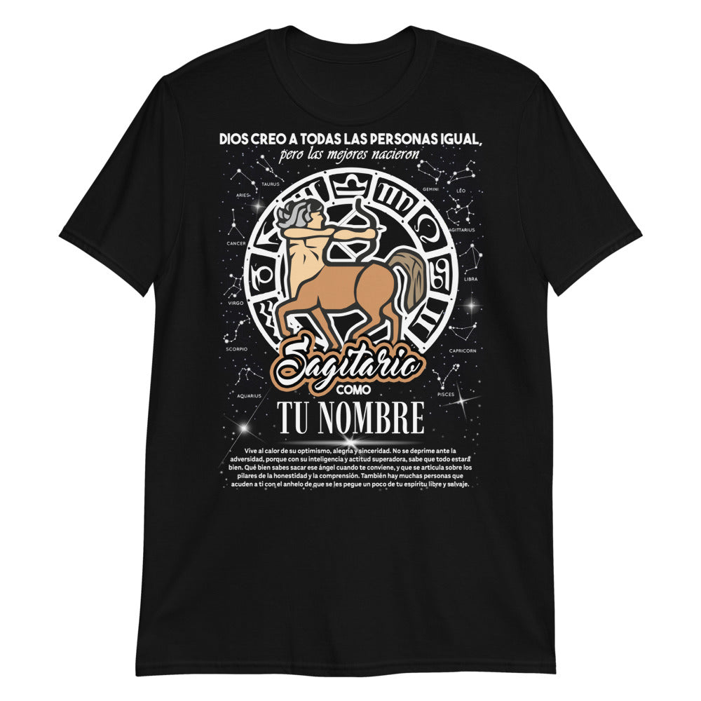 Camiseta de Sagitario personalizada