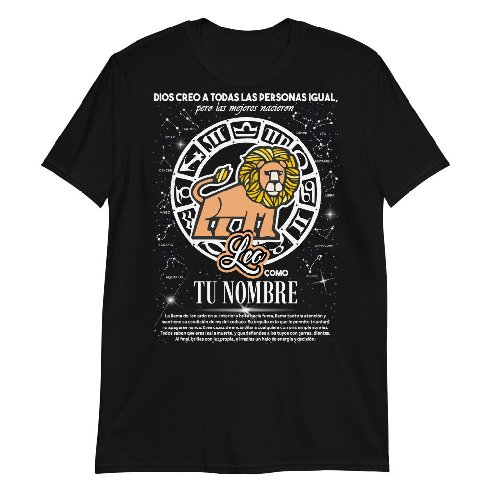 Camiseta de Leo personalizada