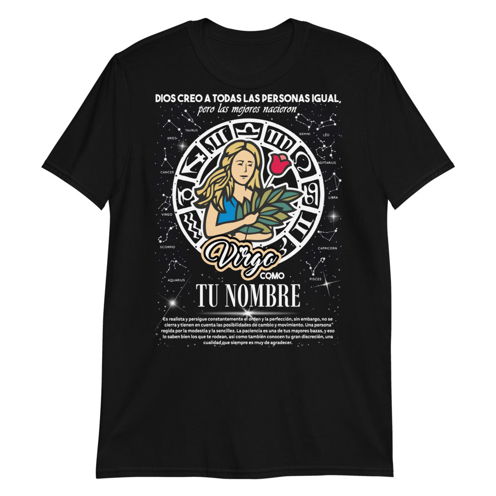 Camiseta de Virgo personalizada