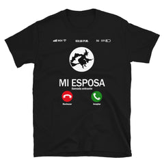 Camiseta divertida esposa bruja
