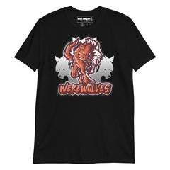 Camiseta hombre lobo