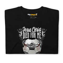 Camiseta Jesucristo y fútbol
