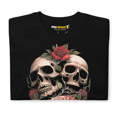 camiseta de calaveras tattoo inspired