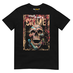 Camiseta con calavera. camisetas para grafiteros de graffiti