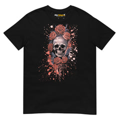 camiseta de calaveras estilo tatuaje
