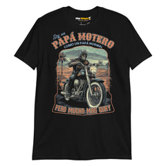 Camiseta papá motero