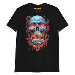 Espectacular camiseta de calaveras