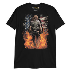 Espectacular camiseta de motero Sons of Anarchy para los que buscan camisetas para moteros de los hijos de la anarquía. Ideal para regalar a motero o para los fans de las camisetas de series de t.v., para los que buscan camiseta de Sons of Anarchy